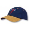 Cap - mod. 4200:Navy, Cotton, Camel